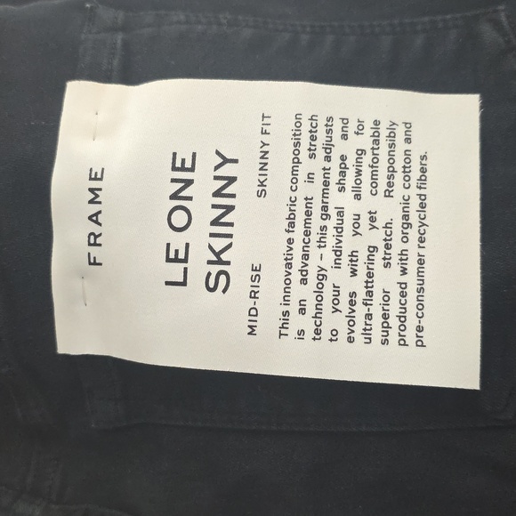 Frame Black Denim Jeans - Picture 4 of 4